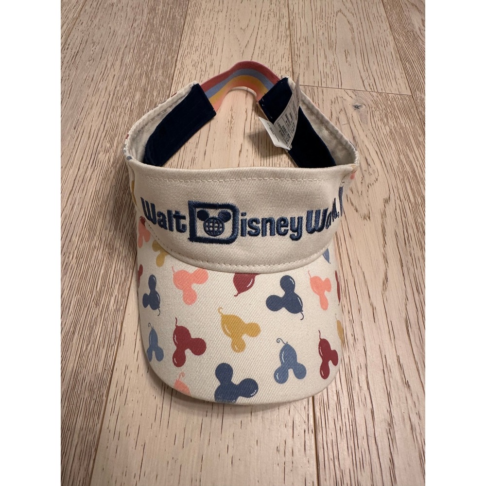 Walt Disney World Mickey Mouse Balloon Visor Disney Parks Forever Junk Food NEW